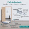 POWAWINI Automatic Door Closer, Adjustable Self Closing, Backcheck, Delayed, ADA