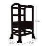 SDADI LT02B Kids Kitchen Adjustable Height Toddlers Children Learning Step