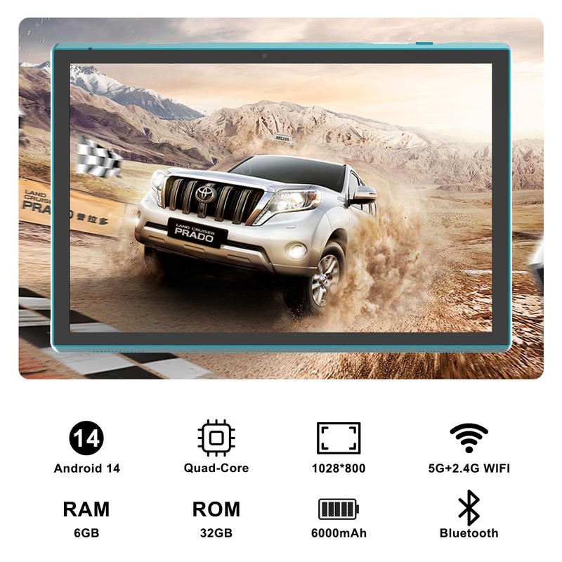 Android Tablet 10 Inch Tablet With Case Screen Stylus Android