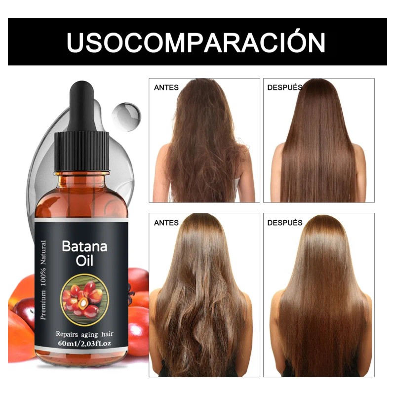 Aceite De Batana Para El Crecimiento Del Cabello Serum 60ml