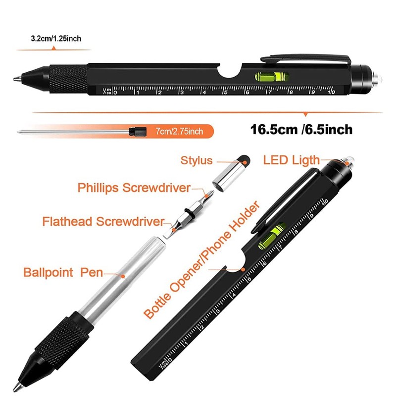 9 in 1 Multitool Pen, Stocking Stuffers Gifts Unique Christmas
