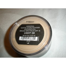 bareMinerals New Choose Your Shade Bare Minerals Original Matte Loose Powder Foundation SPF15 - Light 08