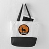 CafePress Deer Hunting Archery Canvas Tote Top Zipper Closure