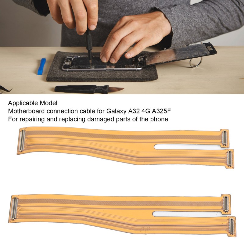 2pcs Motherboard Connection Cable for Galaxy A32 4G A325F Motherboard