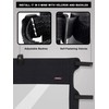 ZIDIYORUO Soft Rear Windshield for Yamaha Rhino & Massimo UTVs
