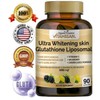 90 Count (Pack of 1) Liposomal Glutathione organic Vitamins 3000mg