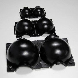 Weicoca 5Pcs Black Plant Rooting Device -Air Layering Pods - High-Pressure Propagation Ball Rooter Box for Garden -Reusable Plant Rooting Device Plant Rooting Grow Box