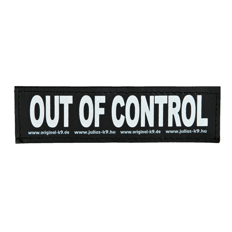 Interchangeable Patches, 1 pair, SECURITY, Size: Large, Black