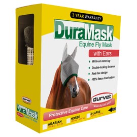 Durvet DuraMask Fly Mask with Ears Horse