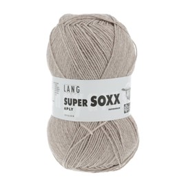 Lang Yarns Super Soxx 6 Compartment/6 Ply – Sand Melange (0022) – 150g/410 m Wool