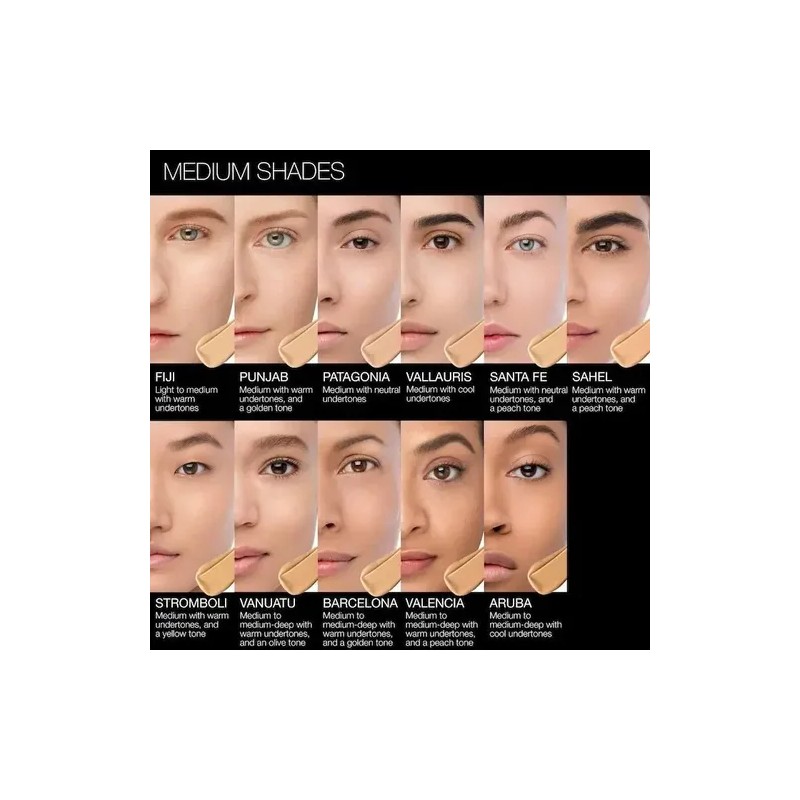 Nars Base De Maquillaje Natural Radiant Longwear 30ml Tono Barcelona