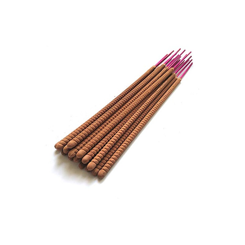 15.35"(39cm) Sandalwood Incense Sticks 21 Packed 4hours joss Sticks
