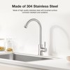 Faustina Kitchen Sink Mixer Tap Single Lever Mixer Tap High