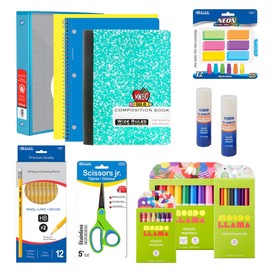 Back to School School Basics - Elementary Essentials School Supply Kit - 36 Pieces