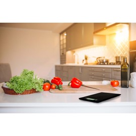 ISO TRADE 1158 Electronic Kitchen Scales Digital Scales 5 kg 5000 g / 1 g Letter Scales Slim