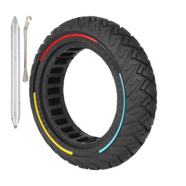 Lesetrker 250x64 Electric Scooter Solid Tires 10 Inch Honeycomb Tires Compatible with Xiaomi 4 Ultra and NAVEE S65 E-Scooter Tire Replacement
