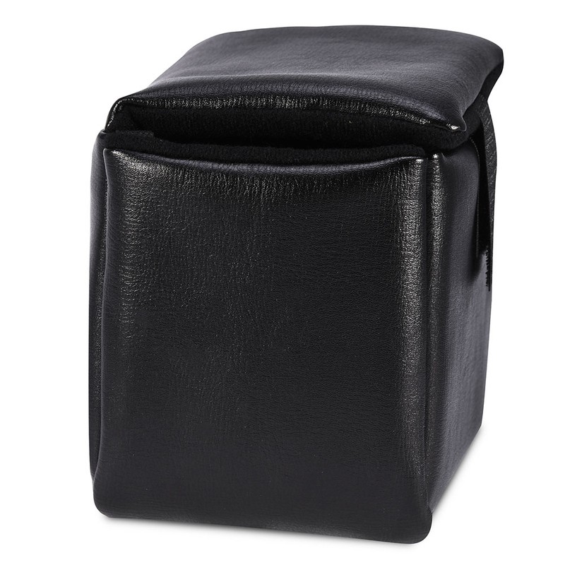 1pc Shockproof PU Leather Insert Padded Camera Storage Bag Case