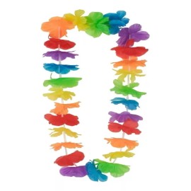 KFMX 24 Collares Neón Estilo Hawaiano Fiesta Colores Batucada