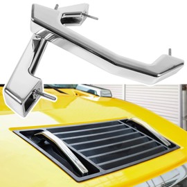 Bonbo Smooth Chrome Billet Hood Exterior Door Handles 2pcs for Hummer H2 & H2 SUT