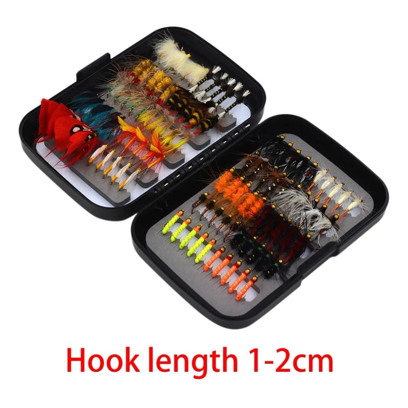 Combo De 100 Moscas Para Pesca Con Pescador