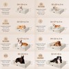 EHEYCIGA Orthopedic Dog Bed for Small Dogs, Waterproof Memory Foam
