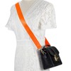 Allzedream Wide Purse Strap Replacement Crossbody Shoulder Bag Adjustable, Fluorescent