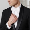 Alizeal Velvet Pre-tied Adjustable Bow Tie for Men Oversize Formal