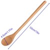 Long Handle Wooden Spoon Cooking Mixing Stirring Multi-Purpose Spoon 13inch-