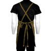 ChefsCloset Cotton Elmwood Cross Back Apron, Coffee Brown