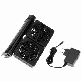 Aquarium Cooling Fan Fish Tank Cold Wind Chiller Adjustable 2 Level Wind 100-240V