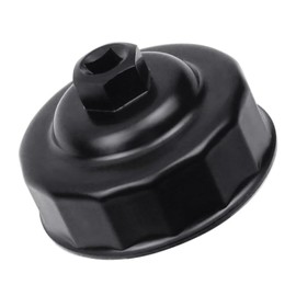 Shonee 65mm 14 Flutes Oil Filter Wrench for Toyota,Lexus,RAV4,Camry,Tundra,Cruiser,Tacoma,Avalon,Highlander,Sienna,Scion,Prius,Corolla-Filter Removal Tool for 64mm-64.8mm Oil filter