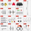 FOLANDO 187-Piece Fishing Tackle Kit with Organiser Box - Complete