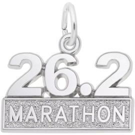 Rembrandt Sterling Silver Marathon Charm by Rembrandt
