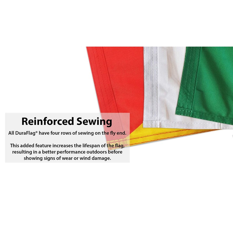Sicily DuraFlag with Clips 5ft x 3ft Premium Quality Flag
