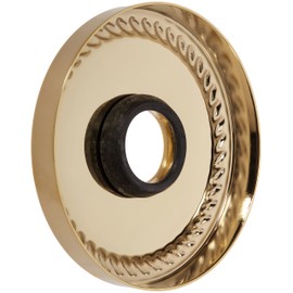 Kingston Brass FLROPE2 Magellan Made to Match Decor Escutcheon Rope without-Ring, Polished Brass