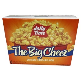 Jolly Time The Big Cheez Ultimate Cheddar Flavor Microwave Popcorn 18 oz