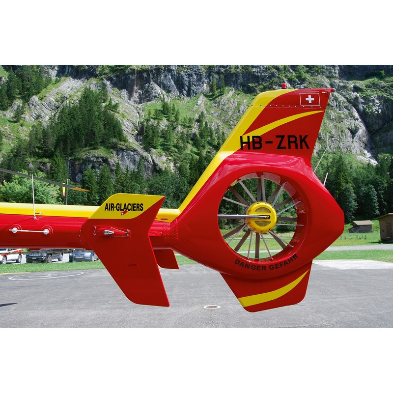 German Level 1/72 EC135 Air Glacier Plastic Model