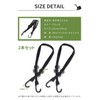 CROSSTALKER3 Luggage Securing Belt, Bike Fixing Band, Bicycle Load Fastening