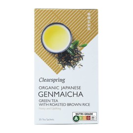 Clearspring Organic Japanese Genmaicha - 20 Tea Sachets