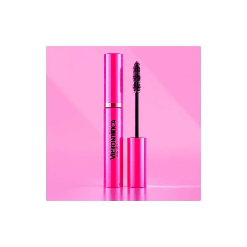 Maximo Volume Máscara de Pestañas, Rosa y Azul, Fórmula Voluminizadora,