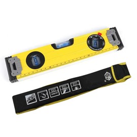 BJDSI 300 mm Leveler Tool,Powerful Magnetic Level,High Accuracy Torpedo Level,Durable Leveler,180/90/45 Degree Level Tool,Shockproof Levels.