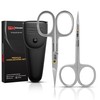 Sk Stahlwaren Scissors Set of 2 Cuticle Scissors Fine Curved