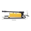 1500cc Manual Hydraulic Pump, w/High-Pressure Oil Pipe & Thickened Plunger,