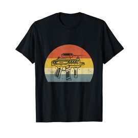 Retro Sunset Laser Tag T-Shirt
