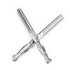Ball Head Milling Cutter Double Flutes Carbide CNC Bits for