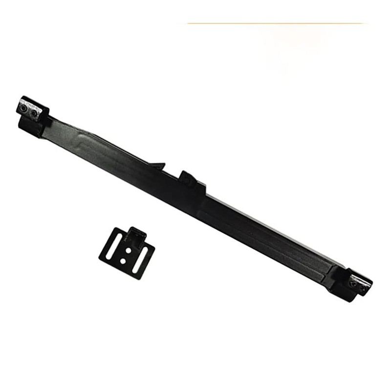 WANGCL Black Plastic Upgraded Barn Door Soft Close Mechanism Hole