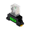 Oberlich - Relevador de 8 Pines con base, 110 V,