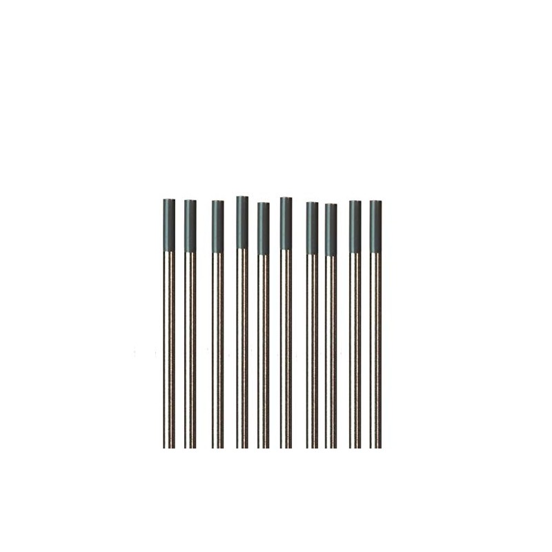 2% Ceriated TIG Welding Tungsten Electrodes 5/32” x 7” 10-Pack