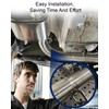2.5" Exhaust Clamp Stainless Steel, Exhaust Tacking Band Clamp-On for