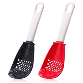 RVSWIHFA 2Pcs Multifunctional Cooking Spoon - Versatile Kitchen Utensil for Easy Cooking and Straining
